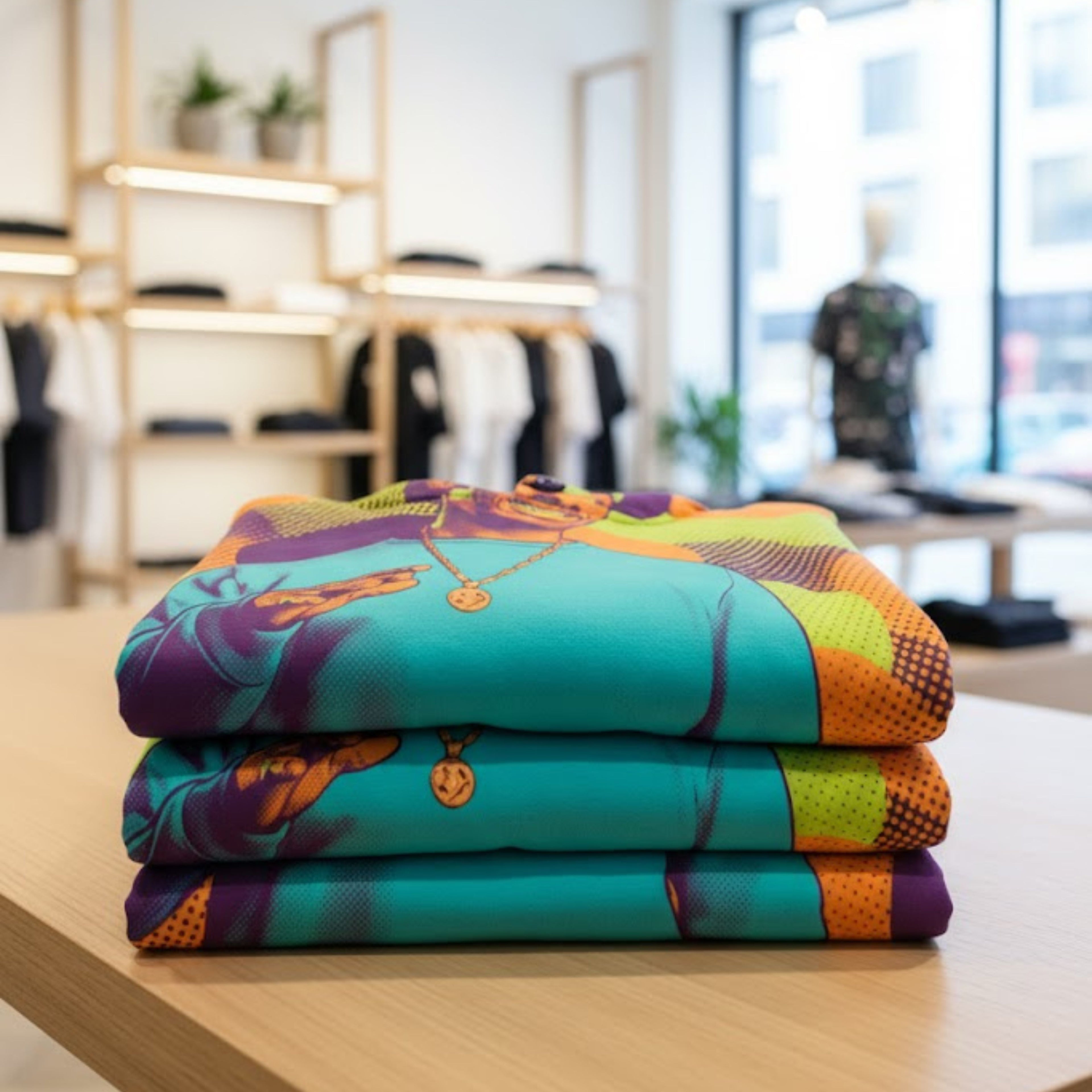 Pop Art Pullover | Habitual Line Stepper Unisex Hoodie | All Over Print Clothing | LINEHAUS