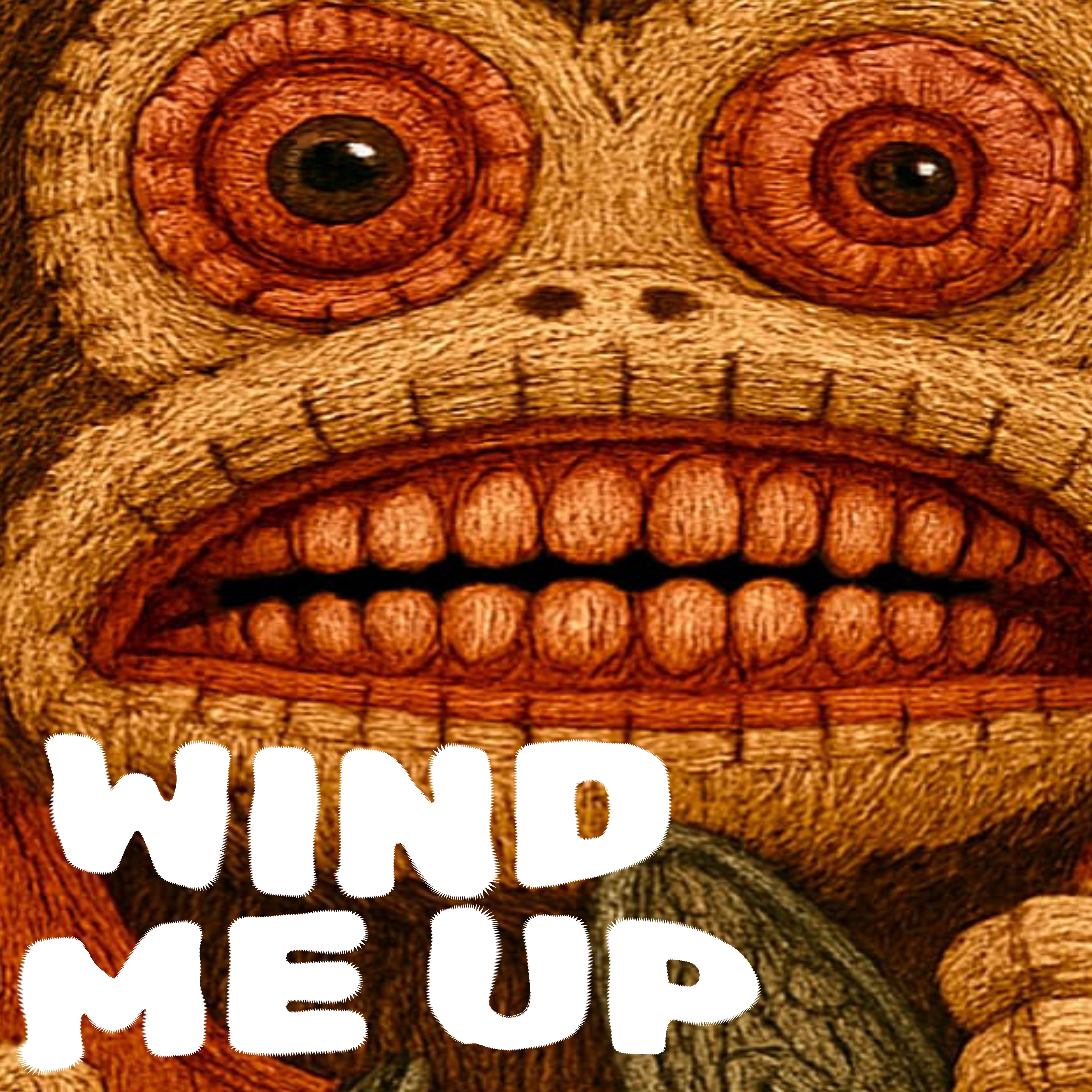 Pop Art Pullover | Wind Me Up Unisex Hoodie | Alternative Fashion Clothing | Horror Monkey | LINEHAUS