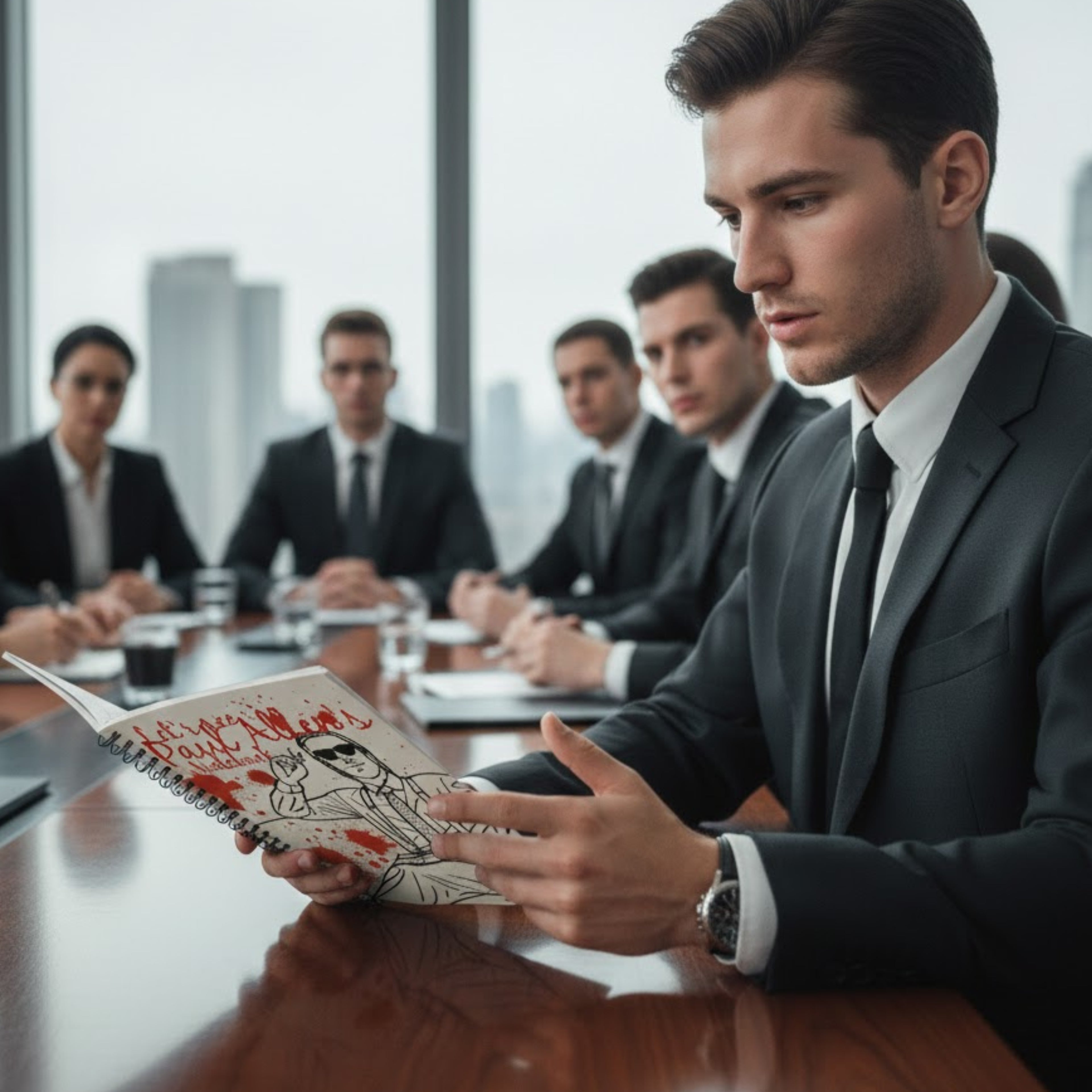 Pop Art Journal | Let's See Paul Allen's Notebook | Spiral Bound Notebook | Cult Classic Film Gift | LINEHAUS