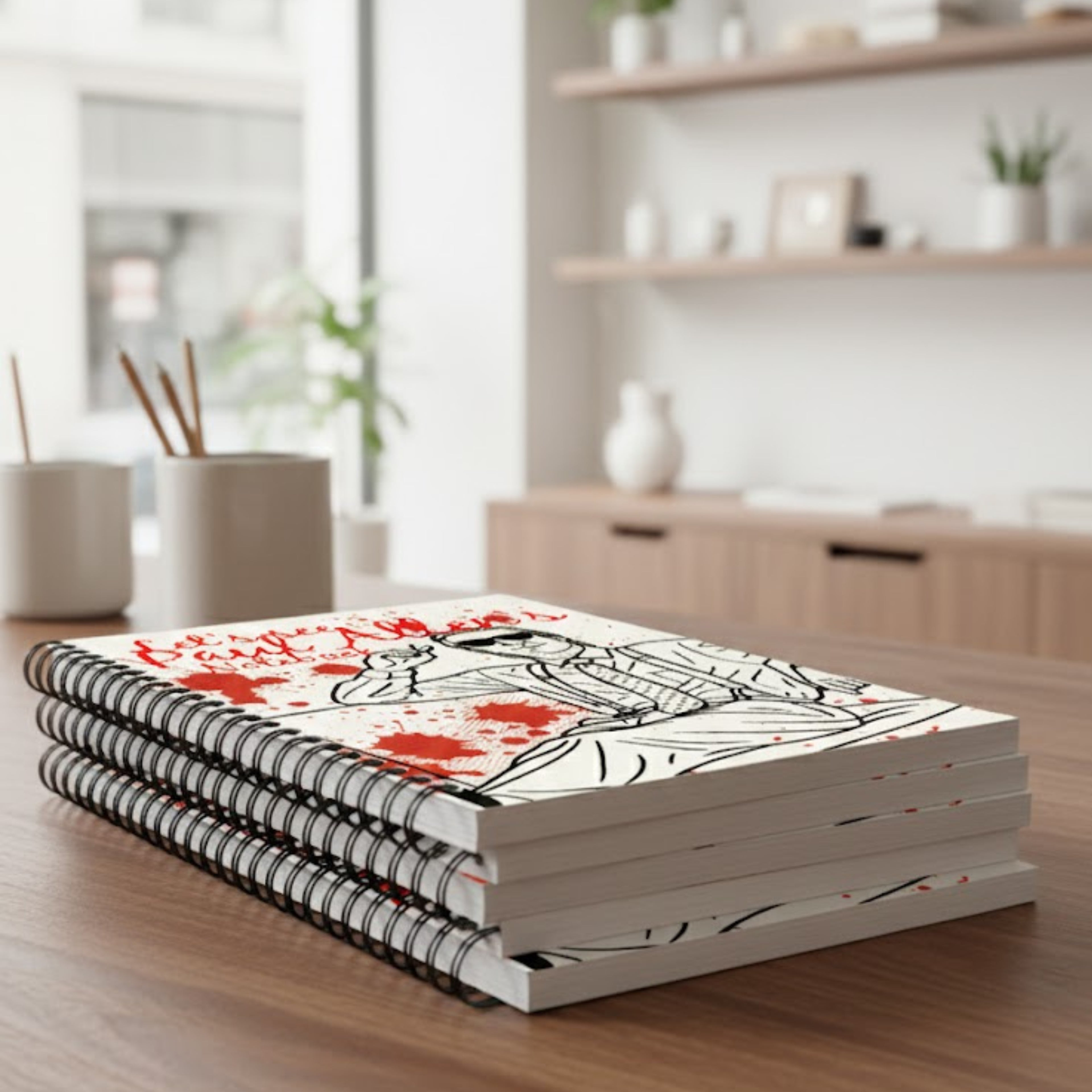 Pop Art Journal | Let's See Paul Allen's Notebook | Spiral Bound Notebook | Cult Classic Film Gift | LINEHAUS