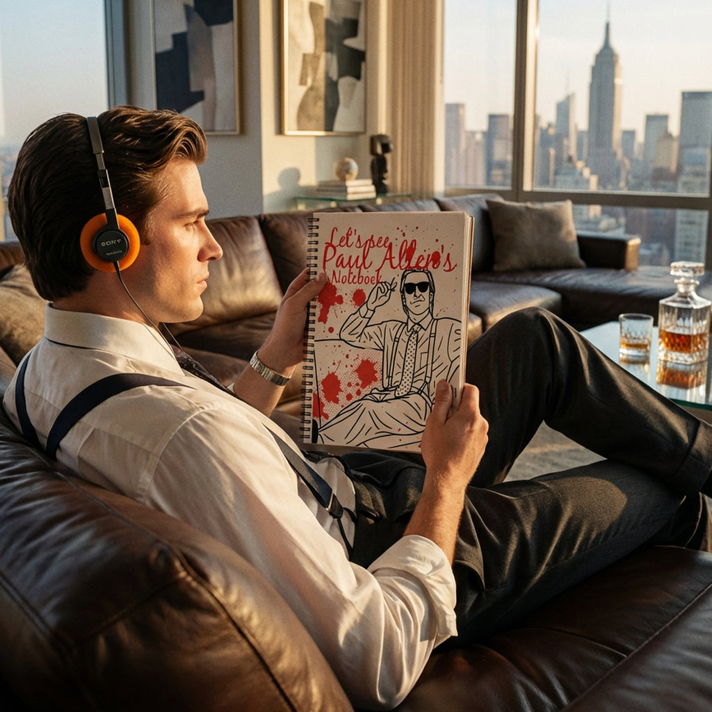 Pop Art Journal | Let's See Paul Allen's Notebook | Spiral Bound Notebook | Cult Classic Film Gift | LINEHAUS