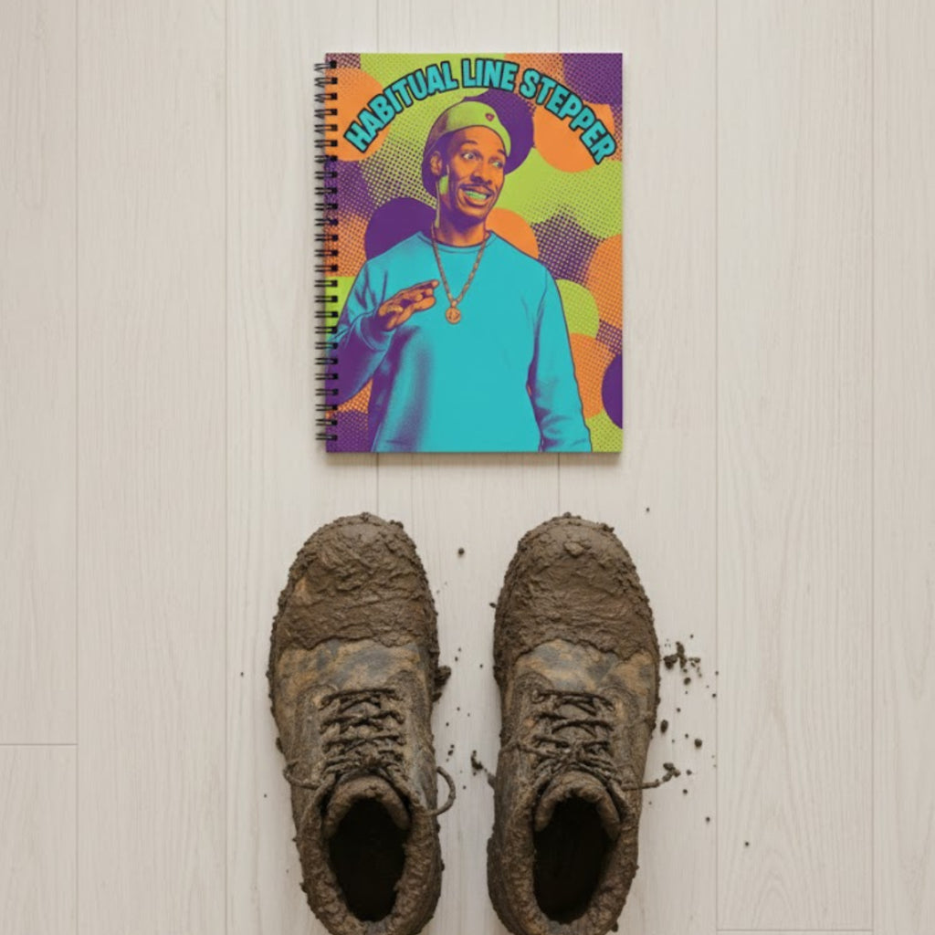 Pop Art Journal | Habitual Line Stepper Notebook | Spiral Bound Notebook | Gift For Writers | LINEHAUS