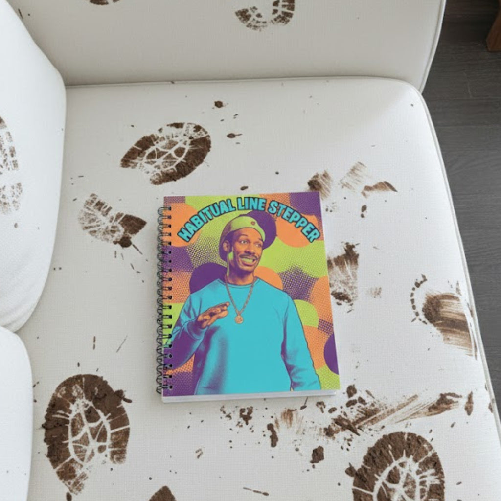 Pop Art Journal | Habitual Line Stepper Notebook | Spiral Bound Notebook | Gift For Writers | LINEHAUS