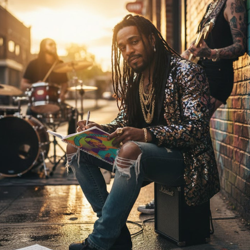 Pop Art Journal | Habitual Line Stepper Notebook | Spiral Bound Notebook | Gift For Writers | LINEHAUS