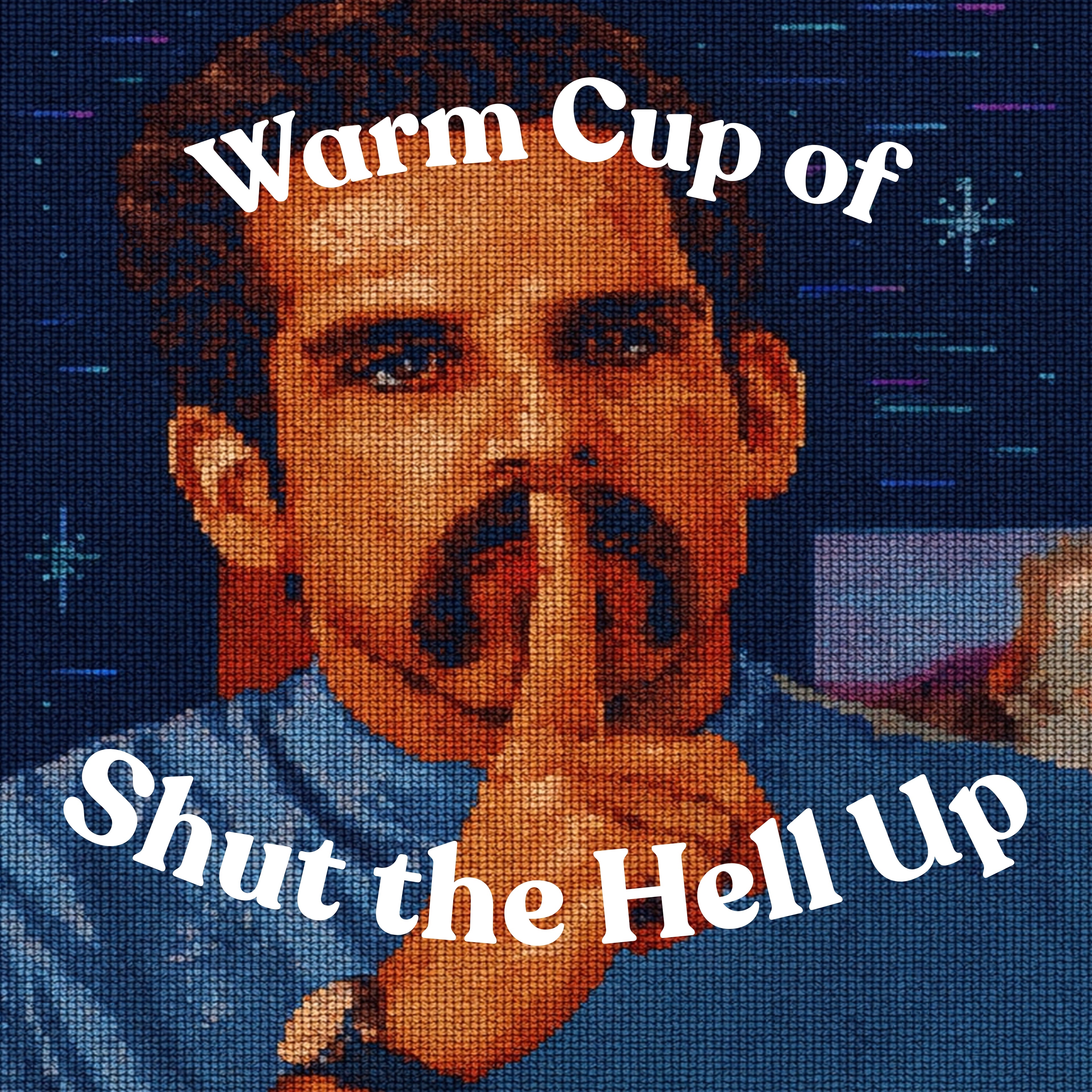Novelty Mug | Warm Cup of Shut the Hell Up | 15oz Coffee Mug | Quirky Drinkware | LINEHAUS